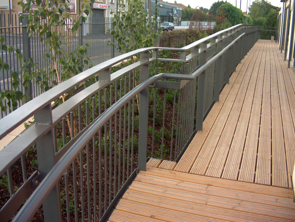 Langley Projects Ltd  Balustrades   photogtaphy Balustrades_Eastgate_Walkway3
