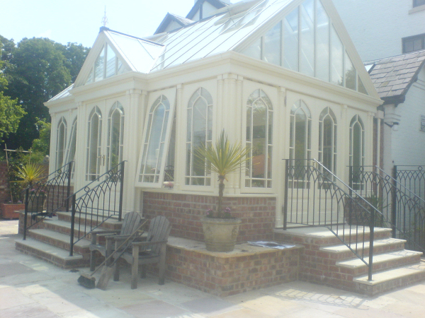 Langley Projects Ltd  Balustrades   photogtaphy Balustrades_Gothic_steps3