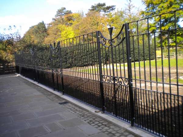 Langley Projects Ltd  Railings - Dog Run Railings   photogtaphy Dog_Run1-640x480