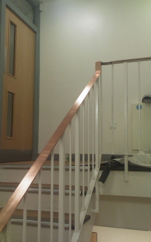 Langley Projects Ltd  Copper Handrails Handraits   photogtaphy Handrails_Copper4-640x480