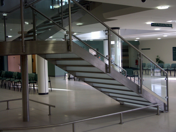 Langley Projects Ltd  Stainless Steel   photogtaphy Stainless_Crewe_Stairs1