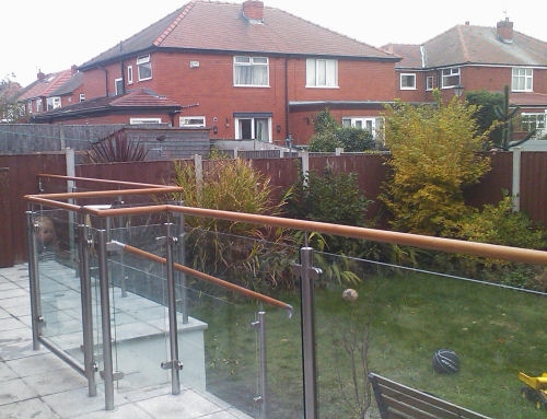 Langley Projects Ltd  Railings - Garden Railings   photogtaphy Stainless_Garden_Rails4-640x480