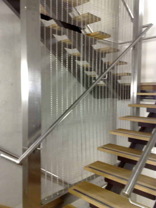 Langley Projects Ltd  Plymouth Main Stairs Stainless Steel   photogtaphy Stainless_Main_Stairs2