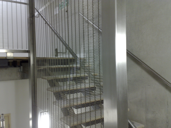 Langley Projects Ltd  Plymouth Main Stairs Stainless Steel   photogtaphy Stainless_Main_Stairs4