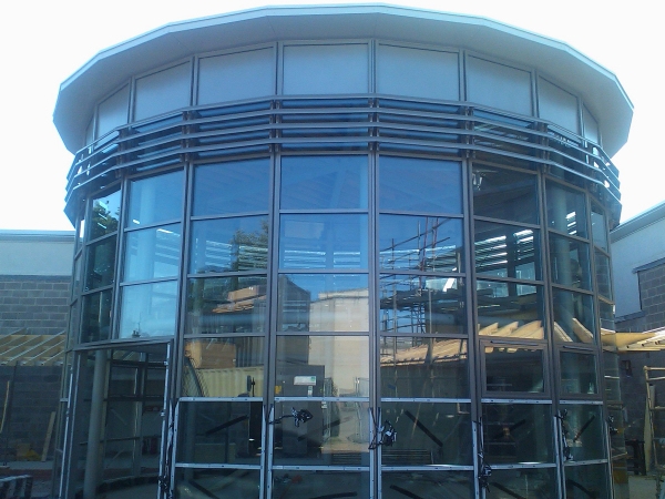 Langley Projects Ltd  Heathfield School Structural Steelwork   photogtaphy Structural_Heathfield1-640x480