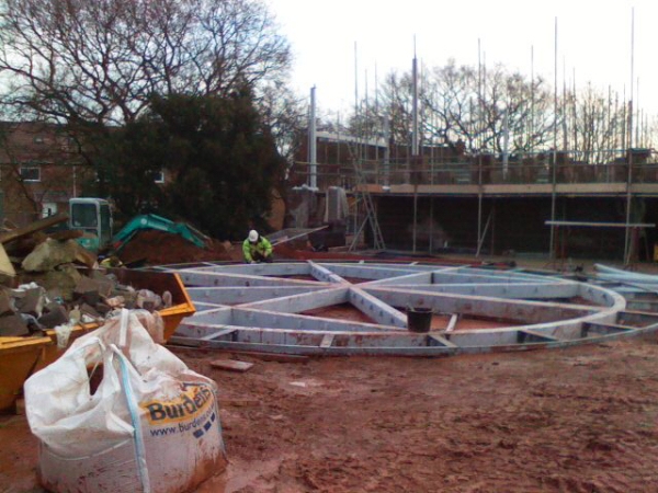 Langley Projects Ltd  Heathfield School Structural Steelwork   photogtaphy Structural_Heathfield8-640x480